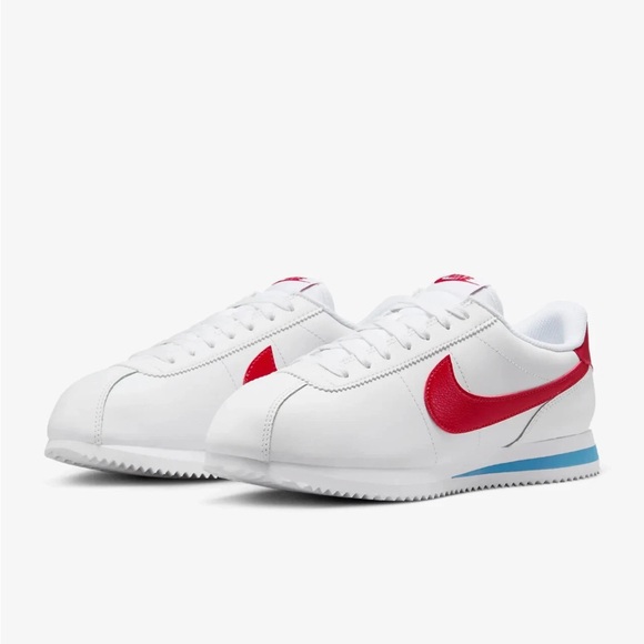 Nike Shoes - Women Sizes 11.5/12 Nike Cortez Forrest Gump White Red Blue DN1791-108 Ships now